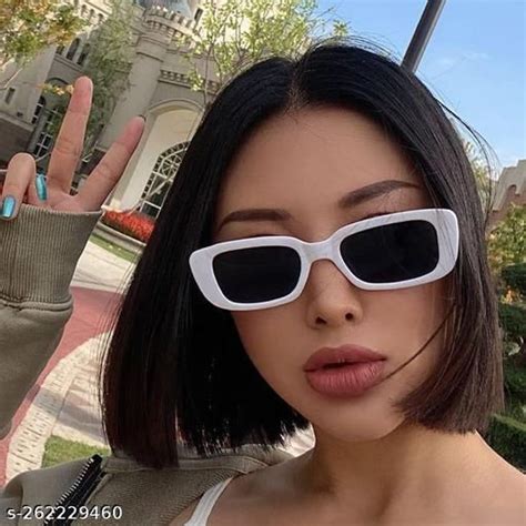 White Glasses Tiktok Trending Level Up Your Style With Trendy Sunglasses Style Trendy