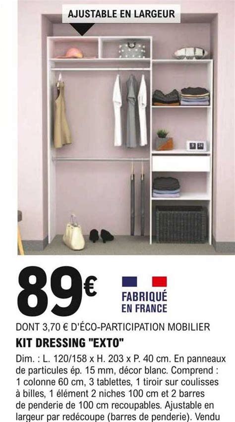 Promo Kit Dressing Exto Chez E Leclerc Brico ICatalogue Fr