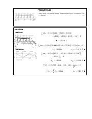 Pdf Problem A Floor Truss Is Loaded As Shown Determine