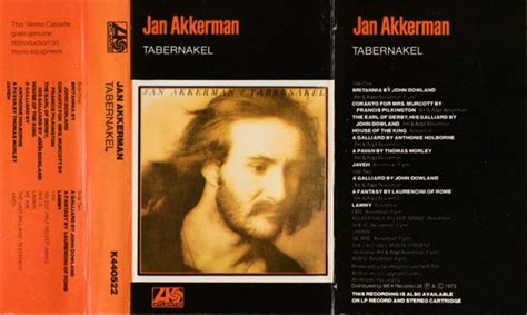 Jan Akkerman Tabernakel Cassette Album 1973 R13660434 Discogs