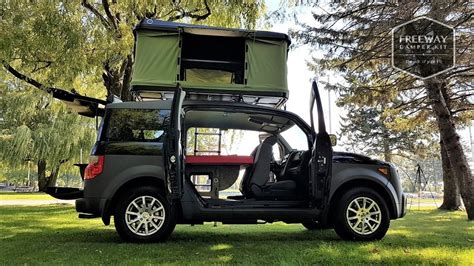 Honda Element Camper Conversion Kit Freeway Camper Kit