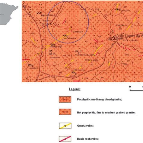 Fracture Map Of The Studied Area Download Scientific Diagram