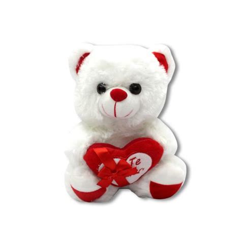 Peluche Oso Blanco Con Coraz N Precio Guatemala Kemik