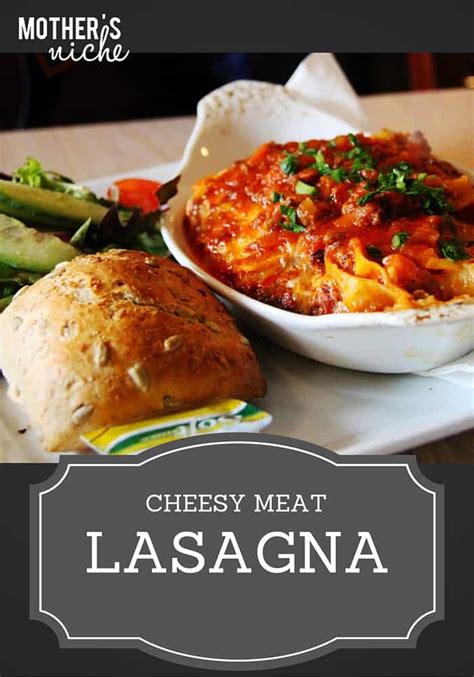 ﻿Cheesy Meat Lasagna