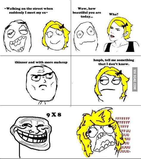 Trolling The Blonde Ex Girlfriend 9GAG