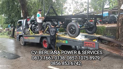 Trailer Anhang Troli Gerobak Gledekan Pompa Genset Trafo Bak Sawit