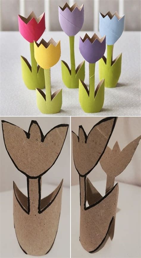 Pap Rgurig B L Tulip N In Easy Easter Crafts Easter Crafts