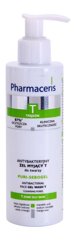 Pharmaceris T Zone Oily Skin Puri Sebogel Cleansing Gel For Problematic