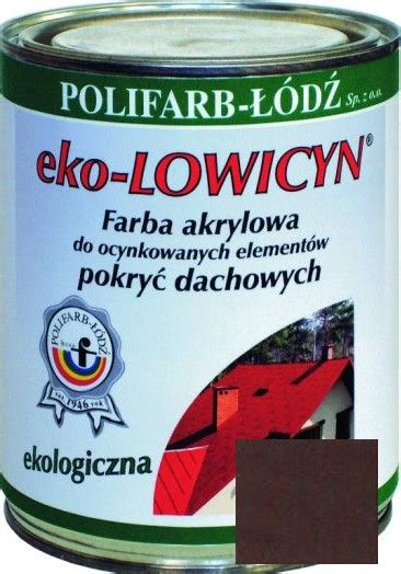 Farba Polifarb D Eko Lowicyn Br Z Czekoladowa L Opinie I