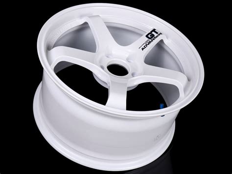 Advan Racing GT Wheels - Racing White / 18x9.5 / 5x120 / +35 - JHPUSA