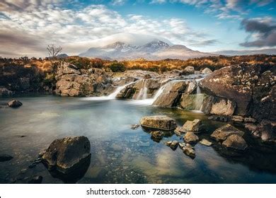 Sligachan Waterfall Isle Skye Scotland United Stock Photo 728835640 ...