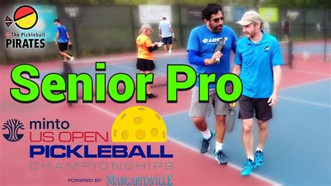 Pickleball Us Open Senior Pro Men S Doubles Youtube