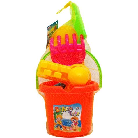 12 Units Of Beach Toy Bucket With Accesories Beach Toys At