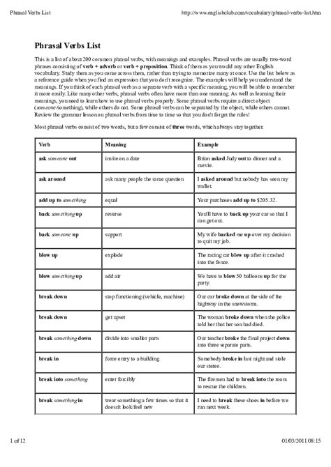 Solved Assinale A Alternativa Incorreta Quanto à Tradução Dos Phrasal