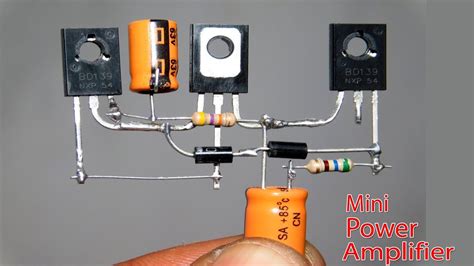 D313 Transistor Amplifier Circuit Diagram