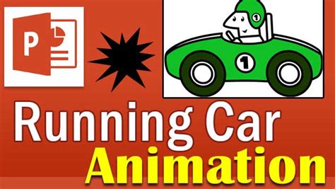 How to create running car Animation in PowerPoint