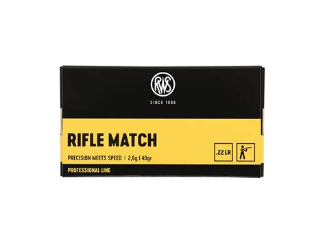 Naboj Rws Lfb Rifle Match