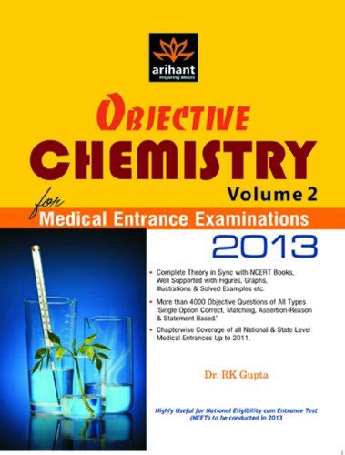 Objective Chemistry Vol 2 For Medical Entrance Examinations 2013 Dr