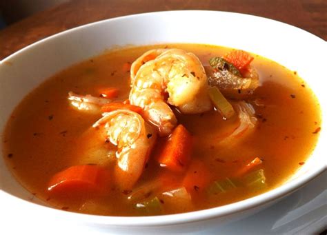 Receta de caldo de camarón Recetas Mexicanas Comida Mexicana