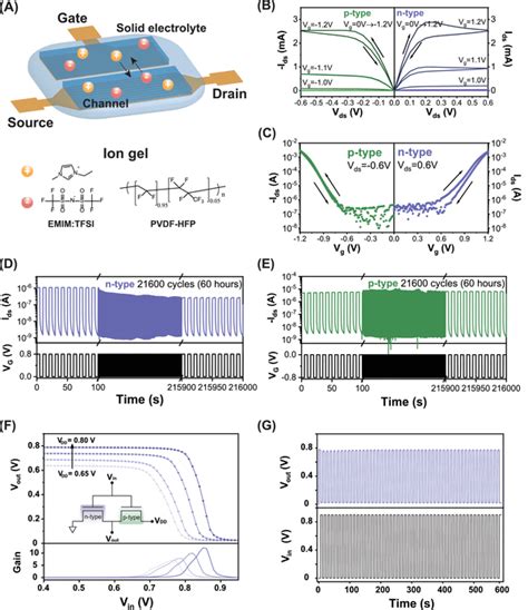 A Schematic Of The Ion Gel Side‐gated Organic Electrochemical