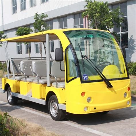 China Battery Power Electric 14 Seater Tourist Passenger Car DN 14