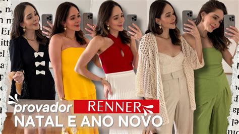 INSPIRAÇÕES DE LOOKS DE NATAL E ANO NOVO NA RENNER PROVADOR EM CASA