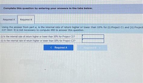 Solved Exerclse 24 18 Algo Net Present Value Unequal Cash Chegg