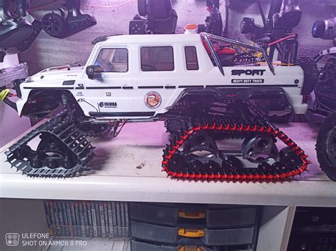 Fichier STL Chenilles Track Traxxas 6x6 TRX 6 Trx6Plan Pour