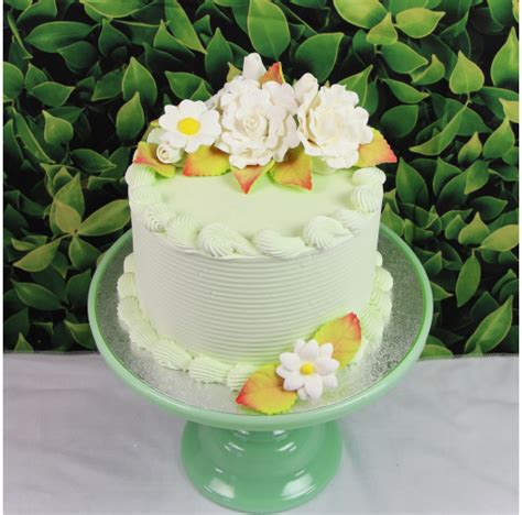 Global Sugar Art Ruffled Roses And Blossoms Sugar Cake Flowers Set White 9 Count With Leaves By