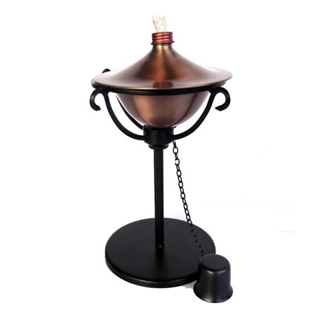 Patio Life 12 In Copper Citronella Tabletop Torch At