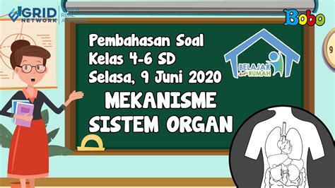 Pembahasan Soal Tvri Sd Kelas Selasa Juni Mekanisme