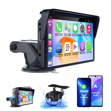 Portable Apple Carplay Screen For Car 7 Inch IPS Touchscreen Car