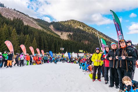 Bikini Skiing in Jasná Slovakia travel