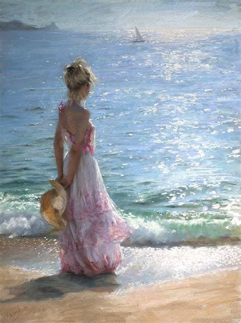 Sante Amour La Femme Au Tableaux De Vicente Romero Redondo