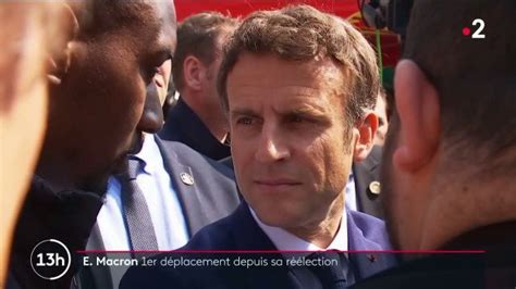 Val d Oise Emmanuel Macron à Cergy pour son premier déplacement