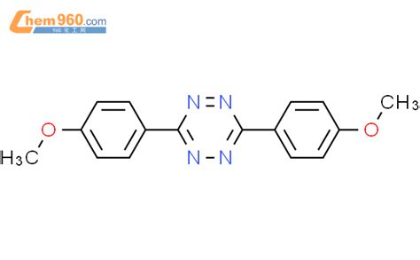 14141 66 3 1 2 4 5 Tetrazine 3 6 bis 4 methoxyphenyl CAS号 14141 66 3 1