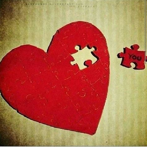 You Are The Missing Puzzle Piece To My Heart Conceptual Photography Piece Of Me Puzzle Pieces