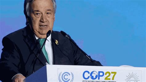 Cop Cooperar O Morir La Frase Del Titular De La Onu