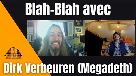 Dirk Verbeuren Megadeth French Interview Drums Youtube