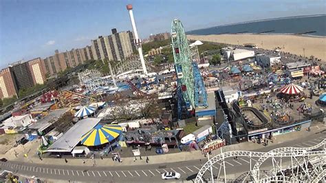 Zenobio On Ride Pov At Luna Park Coney Island Brooklyn New York Ny