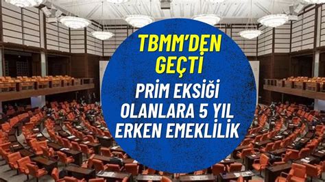 Eksik prim mağduru olanlara müjde 1800 günle 5 yıl erken emeklilik