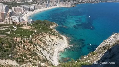 Beaches of Calpe, Spain. An overview of all the beaches of Calpe