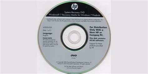 Hp Recovery Disk Guide For Windows Xp Vista Itechbrand