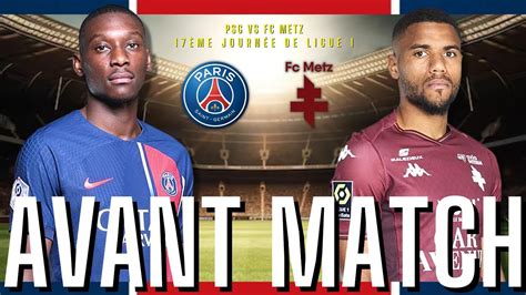 Psg Vs Fc Metz Avant Match Compo D Tails Psg Metz Fcmetz