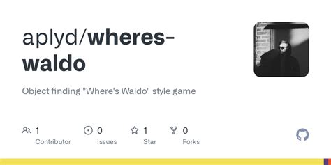 Github Aplydwheres Waldo Object Finding Wheres Waldo Style Game