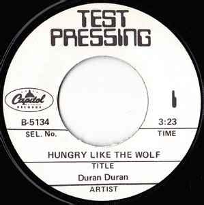 Duran Duran - Hungry Like The Wolf (1982, Vinyl) | Discogs