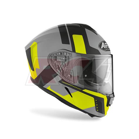 Capacete Airoh Spark Shogun Yellow Matt Rc