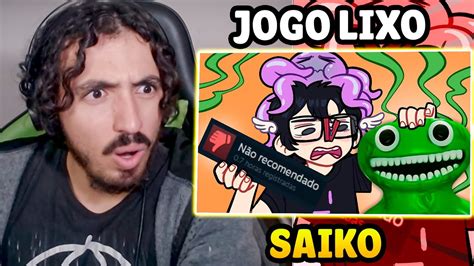 garten of banban é o PIOR jogo de mascote SAIKO Leozin React