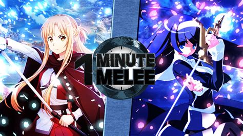 Asuna Vs Orie I One Minute Melee By Rayluishdx2 On Deviantart