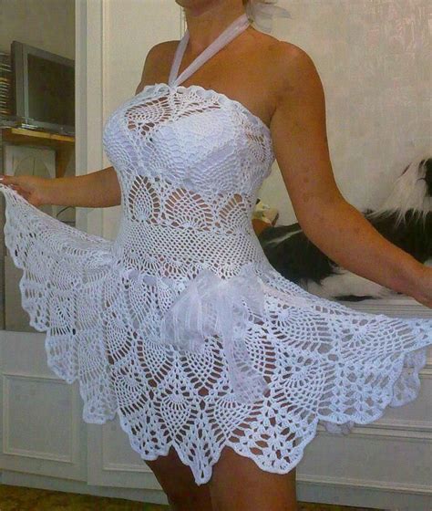 Love This Crochet Dress Vestidos De Ganchillo Vestidos Tejidos A